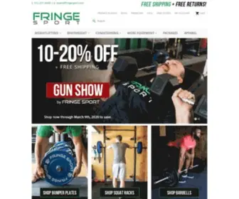 Fringesport.com(Fringe Sport) Screenshot