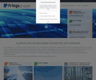 Fringsgruppe.de(Elektrotechnik) Screenshot