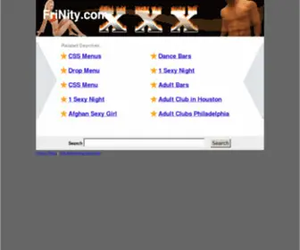 Frinity.com(Choosing the right domain name can be overwhelming. Our personalized customer service) Screenshot