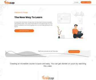 Frinzap.com(Learning is fun with friends) Screenshot