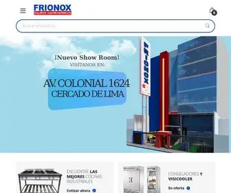 Frionox.com(Cocinas industriales) Screenshot