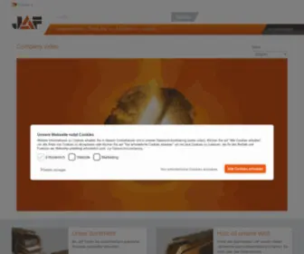 Frischeis.com(JAF Gruppe) Screenshot