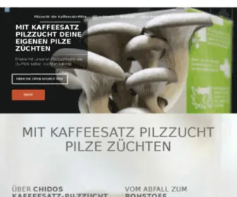 Frischepilze.com(Pilzzucht und Pilze züchten) Screenshot