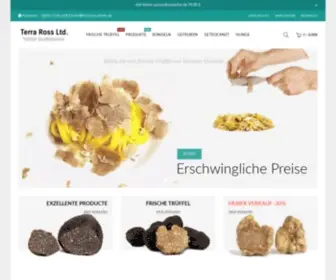Frischetrueffeln.de(Trüffelladen) Screenshot