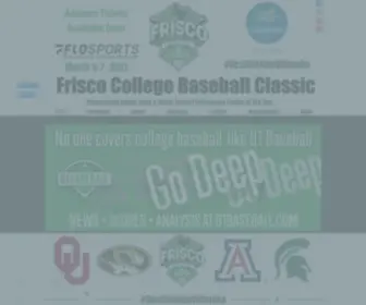 Friscoclassic.com(Frisco baseball) Screenshot