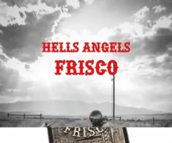 Friscohellsangels.com(HAMC Frisco) Screenshot