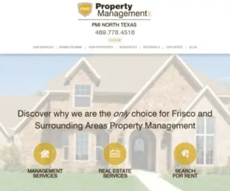 Friscopropertymanagementinc.net(Frisco Property Management) Screenshot