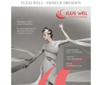 Friseur-Dresden.com(FlexiWell) Screenshot