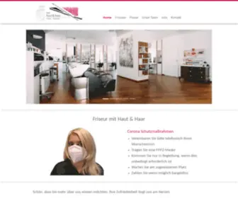 Friseur-Mit-Haut-UND-Haar.de(Friseur mit haut &amp; haar) Screenshot