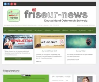 Friseur-News.de(Das Friseur Portal) Screenshot