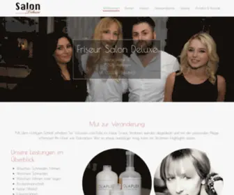 Friseur-Salondeluxe-Hattingen.de(Trendig, stylisch und kompetent) Screenshot