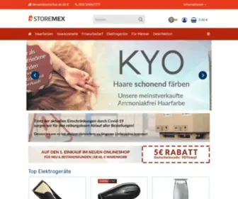 Friseurbedarf-Storemex.com(STOREMEX sagt Auf Wiedersehen) Screenshot