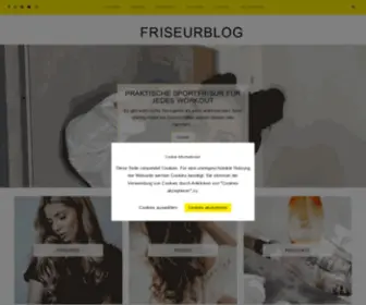 Friseurblog.at(KLIPP Frisör) Screenshot