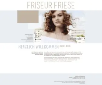 Friseurfriese.de(Friese Haarstudio GmbH) Screenshot