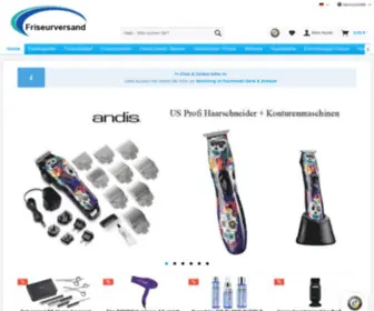 Friseurversand.com(Günstig Friseurbedarf kaufen) Screenshot