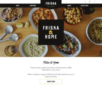 Friskafood.com(Feel Good Food) Screenshot