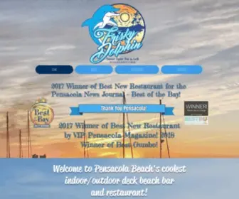 Friskydolphin.com(Frisky Dolphin Sunse Oyster Bar & Grill) Screenshot