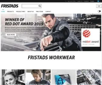 Fristads.com(Functionele kwalitatieve werkkleding) Screenshot