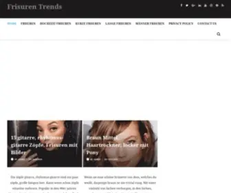 Frisurentrends.org(Neue Frisuren Trends) Screenshot