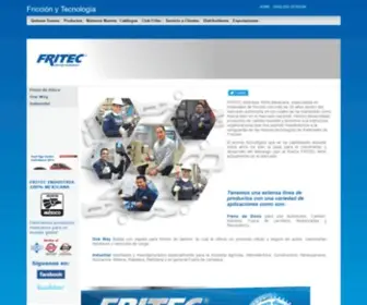 Fritec.com.mx(Balatas) Screenshot