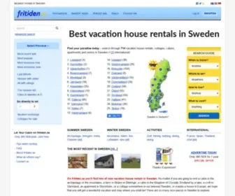 Fritiden.se(Hyr en stuga 2022) Screenshot