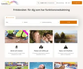 Fritidsnatet.se(Fritidsnätet) Screenshot