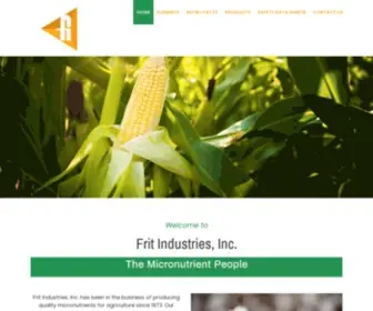 Fritind.com(Frit Industries) Screenshot