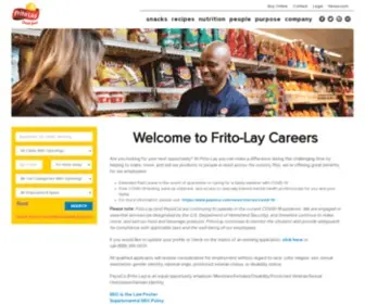 Fritolayemployment.com(Frito-Lay) Screenshot