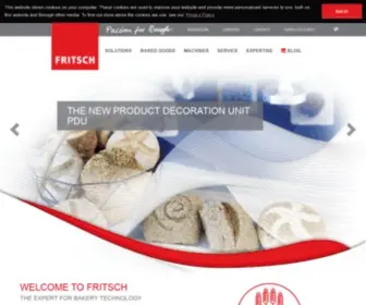 Fritsch-Group.com(FRITSCH) Screenshot