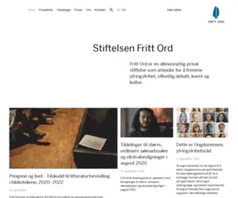 Fritt-ORD.no(Fritt Ord) Screenshot