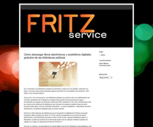 Fritz-Service.com(Fritz Service) Screenshot