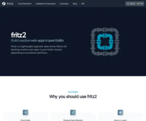 Fritz2.dev(Fritz2) Screenshot