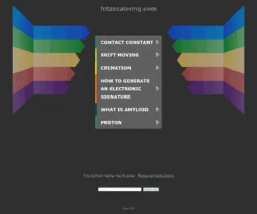 Fritzscatering.com(fritzscatering) Screenshot