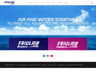 Friulair.com(Home Page) Screenshot