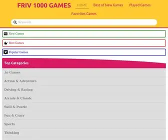 Friv1000.icu(Friv 1000 Games) Screenshot