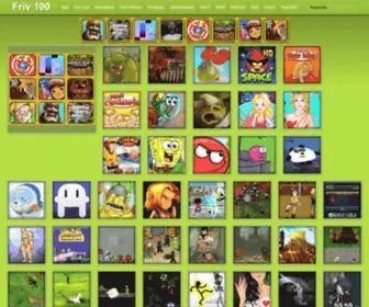 Friv100Games.info(Friv 100 Games) Screenshot