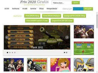 Friv2020Gratis.com(Friv 2020 & Friv2020 Gratis & Juega Friv 2 Online & Friv 250 & Friv 4 School & Friv 5 Games & Friv 3 Online & Jeux de Friv 1 & JuegosJuegos) Screenshot