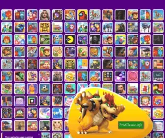 FrivClassic.info(Friv Classic) Screenshot