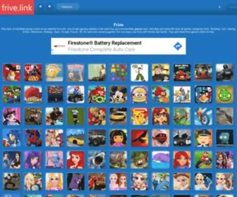 Frive.link(Best Frive Free Games Online) Screenshot