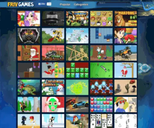 Frivgames.in.th(Friv Games Online) Screenshot