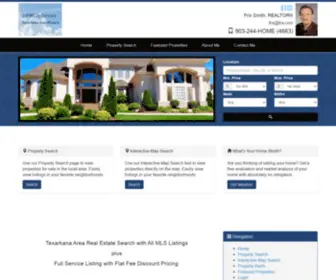 Frix.com(Texarkana Area Real Estate Search with All MLS Listings) Screenshot