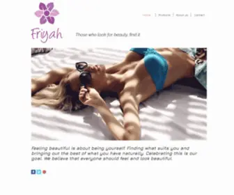 Friyah.com(Beauty) Screenshot