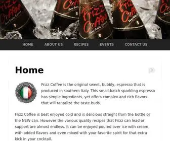 Frizzusa.com(Frizz Coffee) Screenshot
