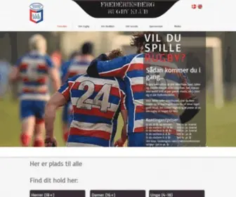 FRK-Rugby.dk(The Falcons' Nest) Screenshot