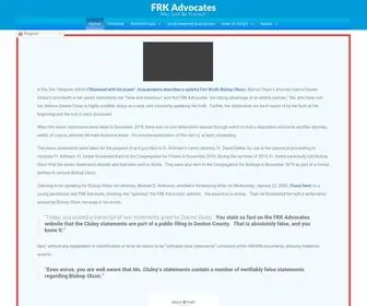 Frkadvocates.com(FRK Advocates FRK Advocates) Screenshot