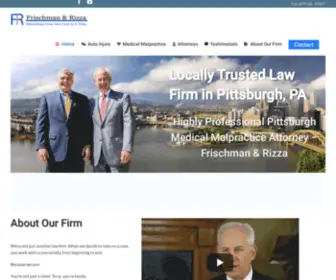 Frlawpa.com(Pittsburgh Medical Malpractice Attorneys) Screenshot