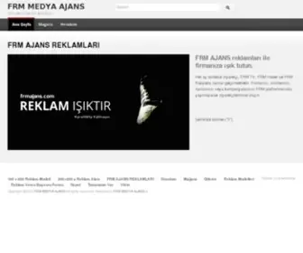 Frmajans.com(FRM AJANS) Screenshot