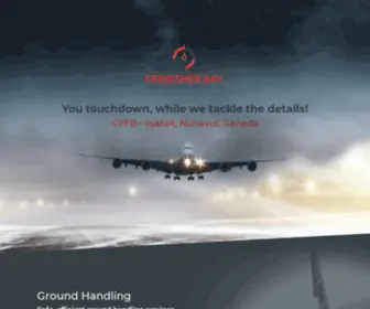 Frobay.com(Frobisher Bay Touch Down Services) Screenshot