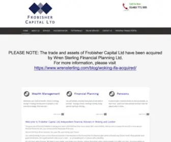 Frobishercapital.co.uk(Frobisher Capital Ltd) Screenshot