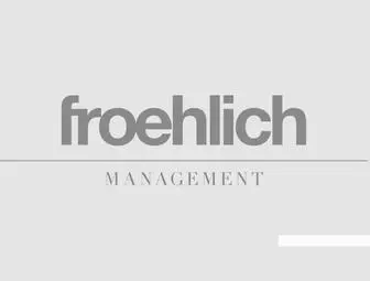 Froehlich-Management.com(Fröhlich) Screenshot